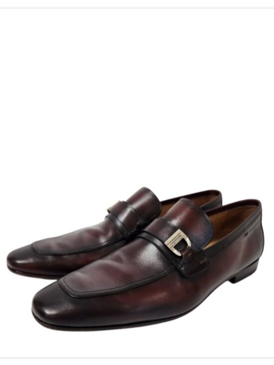 Magnanni RASO Strap Side Bit Buckle Leather Loafers main image 2